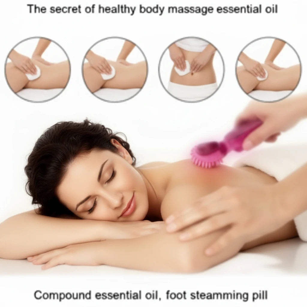 Magic Massage Wand – 20-Speed Vibrating Full Body Massager for Muscle Pain Relief & Relaxation Therapy